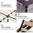 Boncile Metal Piece Bedroom Set-89126405-89126404