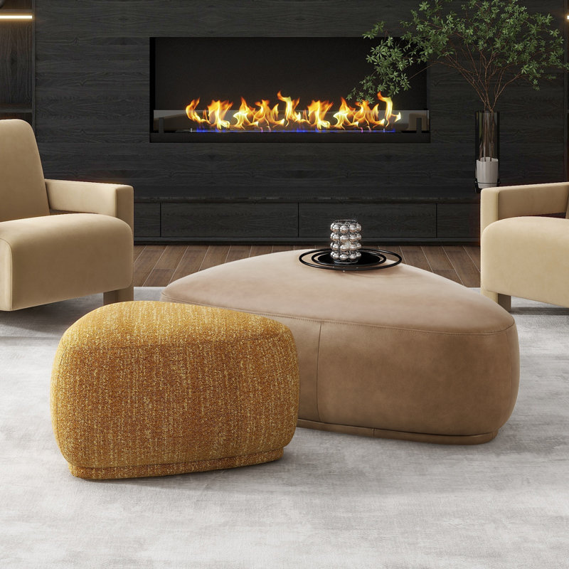Britnae Upholstered Pouf