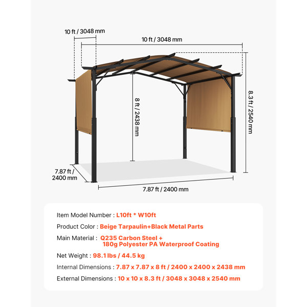 Dimensions du produit
