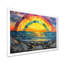 Coastal Rainbow Over The Rocky Shoreline - Art mural arc-en-ciel-1546077420-1546077417