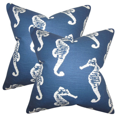  Coussin en coton Coastal