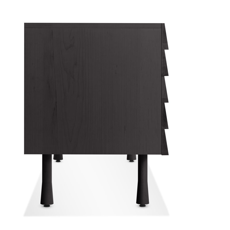 Lap 4 - Drawer Dresser, Black/Black Ash