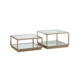Glass Top Nesting Tables
