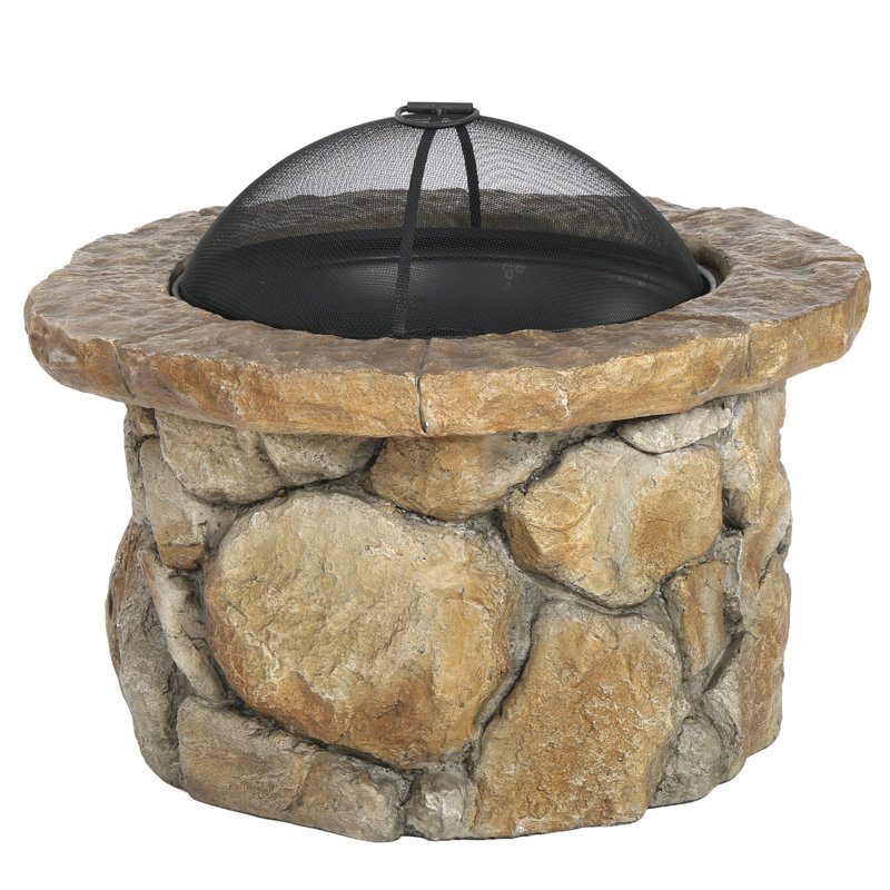 Wilmot Round Wood Burning Smokeless Fire Pit