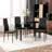 Wrought Studio™ Modern Dining Table Set For 4, Space-Saving 5 Pieces Kitchen Table Set With Rectangle Table, Padded Seat And Steel Frame-1757105313