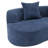 Hession 126" Modern Compression Curved Sectional Sofa-756296437
