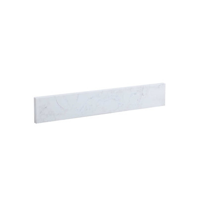 24 inch backsplash in Marble White