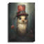 Art mural en métal Trinx «Bird With The Red Cylinder» par Momart, 24 po x 36 po-193581454