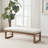 53" Wide Boucle Upholstered Bench-837733239