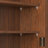Vintage Double Glass Door Wall Cabinet With 3-Tier Storage And Towel Rack For Bathroom Kitchen Dining Room-1548505942