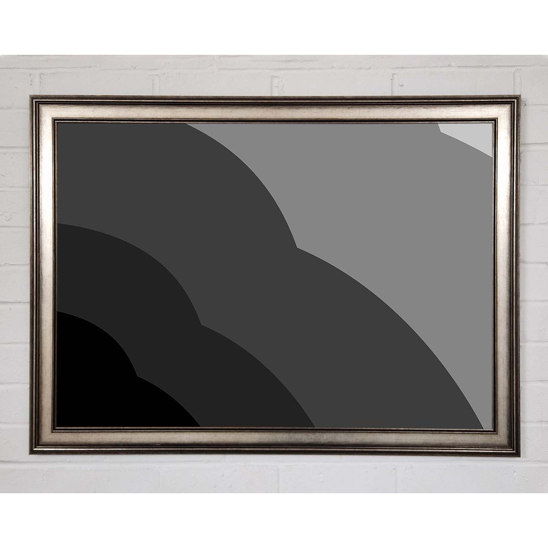 Gerahmtes Wandbild Black Cloud