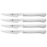 Zwilling Twin Four Star 4-piece Stainless Steel Serrated Steak Knife Set