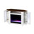 Melousia TV Stand Fireplace for TVs up to 43" Fireplace