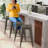 Counter Stool with Metal Frame-1802187891-1802187889