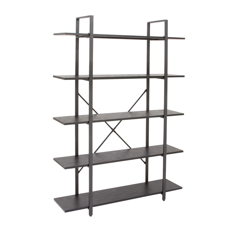 178 cm H x 119 cm W Etagere Bookcase