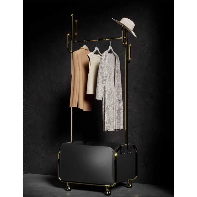 Portemanteaux scandinaves de luxe, Or/noir