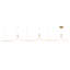 Thread 15-ft Gold dimmable LED Linear Pendant-854903474-854903476