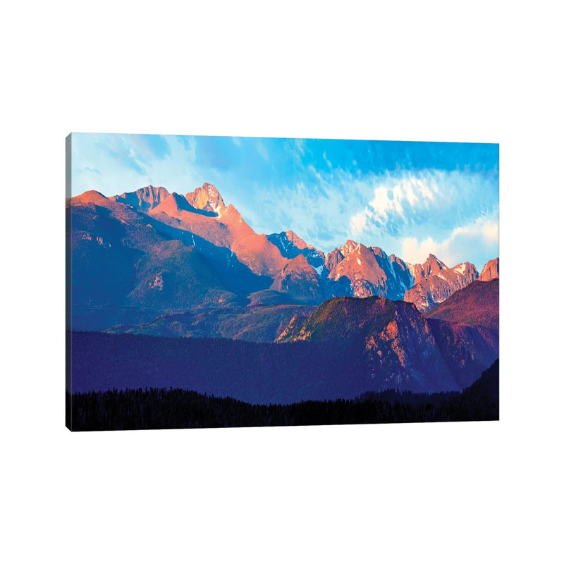 Mountainscape Photograph I by James McLoughlin - Wrapped Canvas Gallery-Wrapped Canvas Giclée, 20.32 cm H x 30.48 cm W