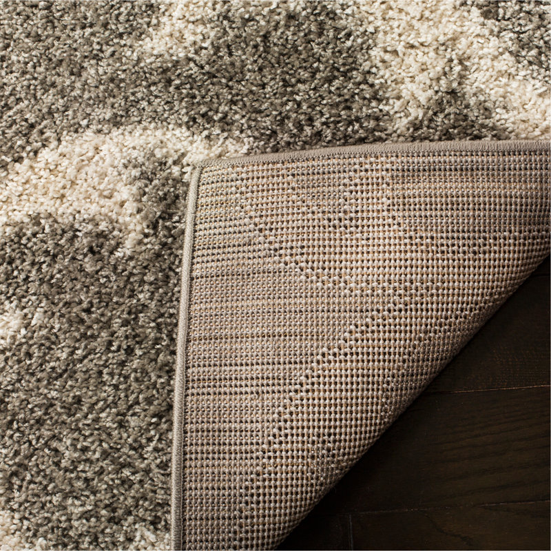 Byrnedale New York Shag Performance Floral Indoor/Outdoor Area Rug, Square 6'7"