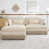 Beige+2seat+1Ottomans