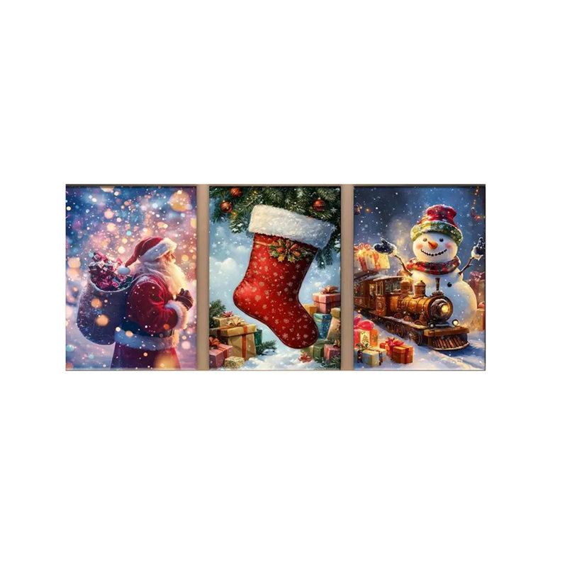 3 Piece Wrapped Canvas Print