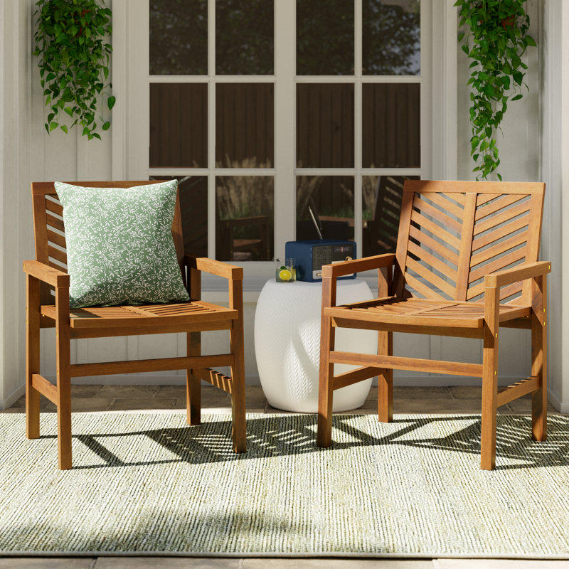 Floral Outdoor Reversible Throw Pillow, Green
