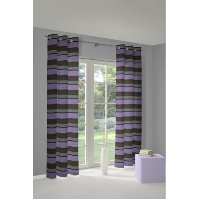 Menorca Room Darkening Curtain Single Panel