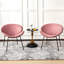 Fauteuil d'appoint en velours Voletta-1375405640