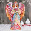 Figurine ange floral