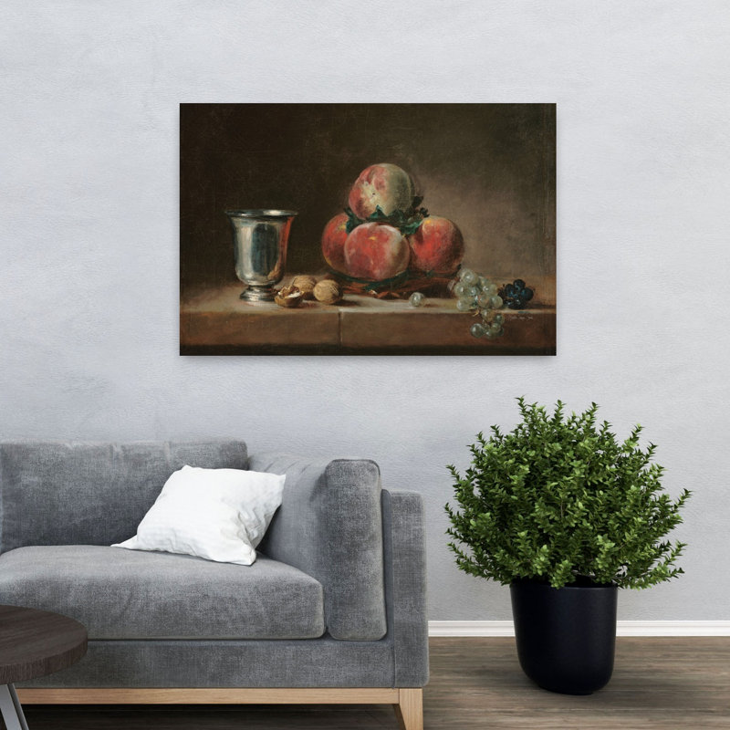 Art de fruits rétro, H 32 po x l 48 po