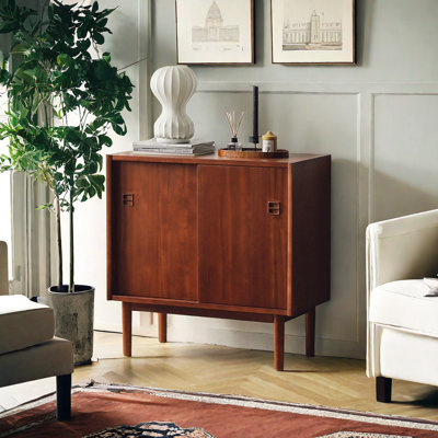 Solid Wood Accent Cabinet