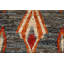 Tapis de couloir unique en laine bleu 2 pi 9 po x 9 pi 10 po New Age