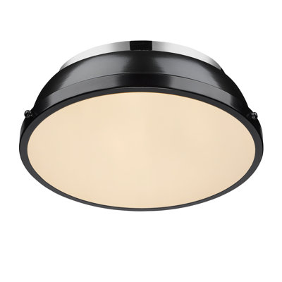 Calico Steel Flush Mount