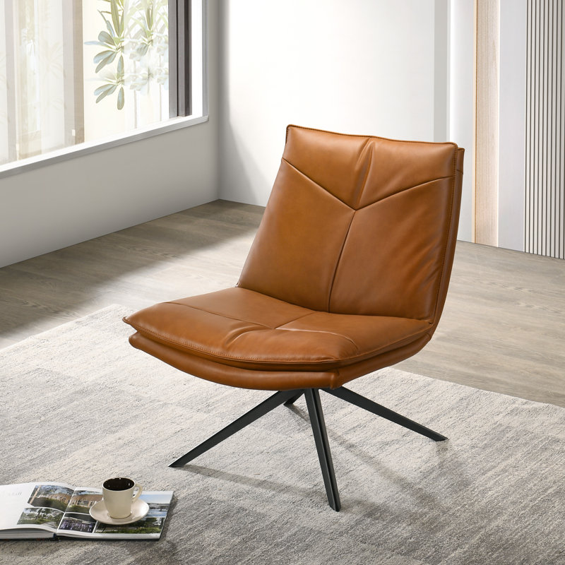 Élégante chaise pivotante en cuir Urban Vegan