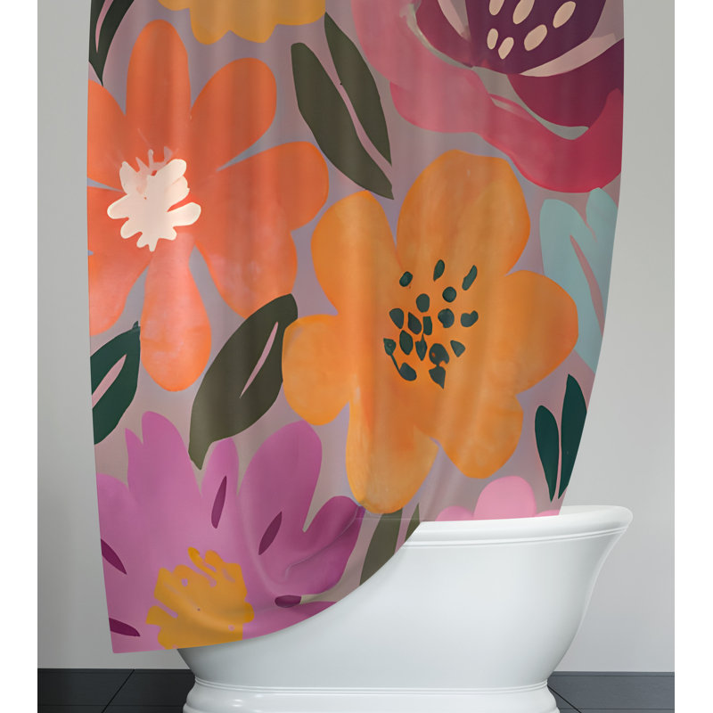 Rideau de douche Allyah, H 72 po x l 70 po