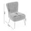 Chaise d'appoint capitonnée Kynslee-506915005