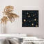 Astronomie et espace, motif d'étoiles, impression d'art moderne sans cadre-714459790