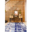 Tapis abstrait bleu-53919880