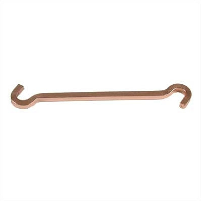 Handcrafted Extension Hook Pot Rack, 10" H x 1.5" W x 0.375" D, Stainless Steel
