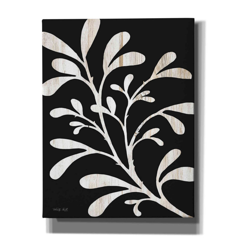 Abbiegail Branch On Black II par Cindy Jacobs, H 34 po x l 26 po x P 1,5 po