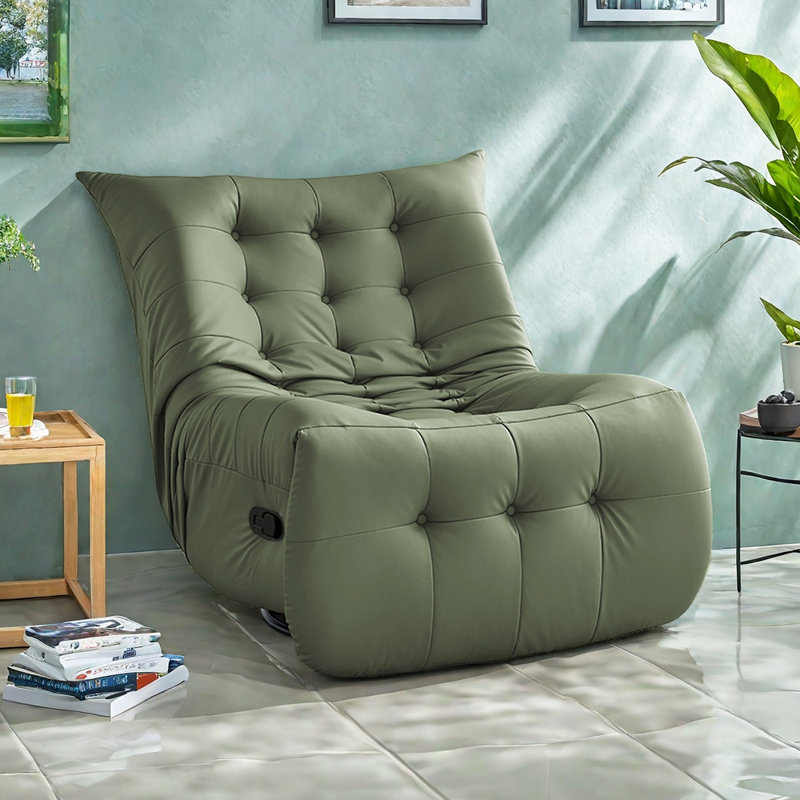 Home Living Room Casual Multi-Functional Recliner, Green