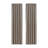 Cracked Ice 84" Window Panel Pair