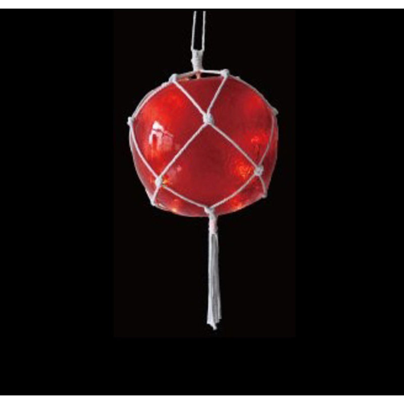 Décoration de Noël pour l'extérieur, H 14,5 po x l 14,5 po x P 14,5 po, Rouge