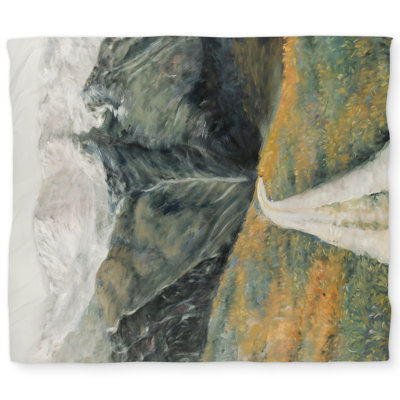 Mountainous landscape Contemporary Mountains Duvet Cover | Home Decor