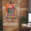 «Headphones Kitten» par Dean Russo, art mural sur toile-101649022