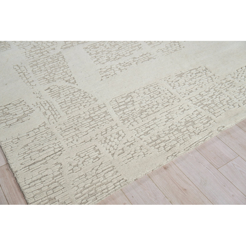 Calexico Wool Abstract Indoor Rug, Rectangle 6' x 9'