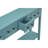Rustic Entryway Console Table, 60" Long Sofa Table With Two Different Size Drawers And Bottom Shelf For Storage (Turquoise Green)-1912093950