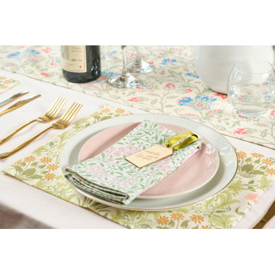 Floral Square Napkin