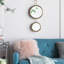 Miroir rond en fer