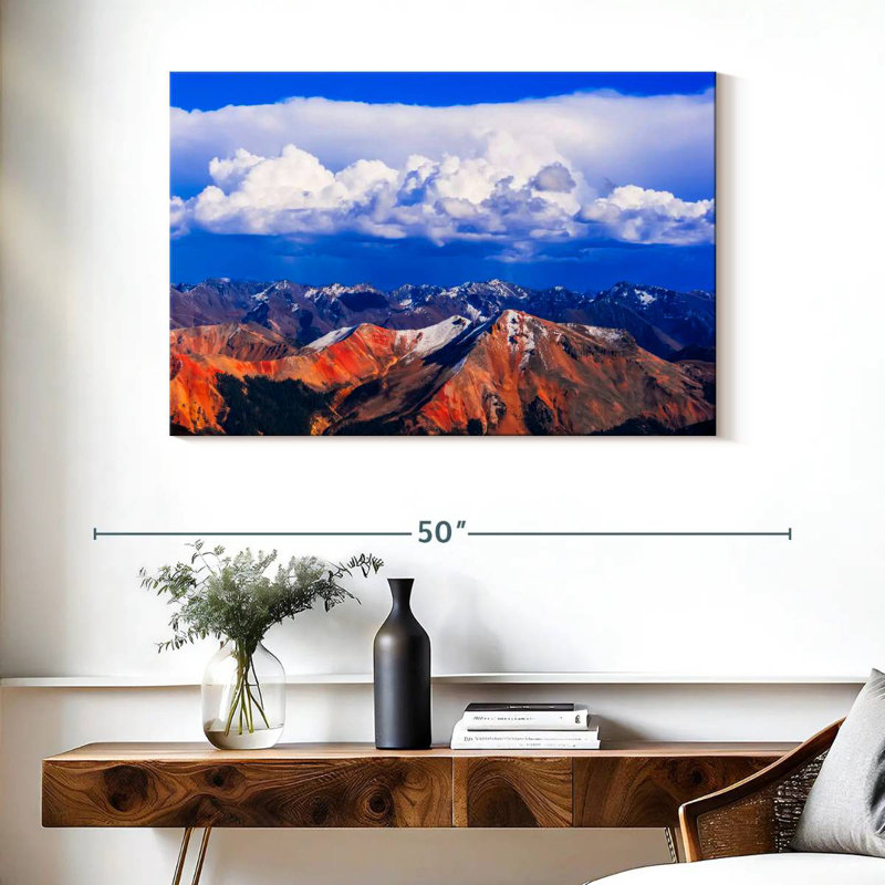 Breathtaking Imogene Pass, 26" H x 39" W